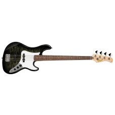 CORT GB24JJTBK BASS GİTAR, TRANS BLACK