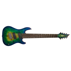 CORT KX508MS II MBB ELEKTRO GİTAR, MARIANA BLUE BURST, 8 TELLİ CORT KX508MS II MBB ELEKTRO GİTAR, MARIANA BLUE BURST, 8 TELLİ