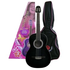 VALENCIA GRC1KCBK KLASİK GİTAR, SİYAH, GYPSY ROSE SET VALENCIA GRC1KCBK KLASİK GİTAR, SİYAH, GYPSY ROSE SET